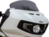 KLOCK WERKS Flare™ Windshield - 8" - Dark Smoke - Indian KWW-04-0580