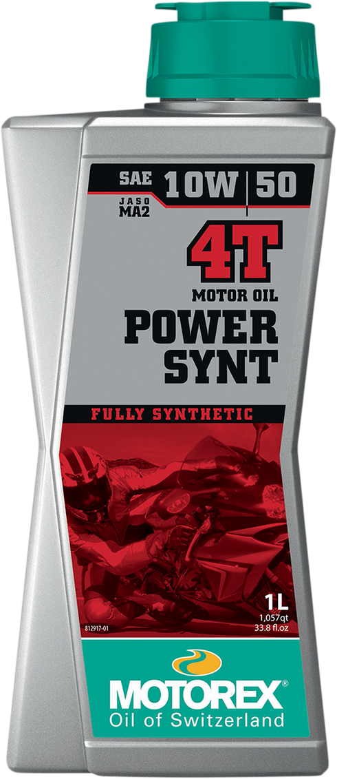 MOTOREX Power Synt 4T Engine Oil - 10W-50 - 1L 308249