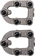 ARLEN NESS MX Foot Pegs - Driver - Titanium 07-959