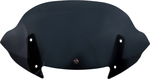 KLOCK WERKS Flare™ Windshield - 11" - Smoke - Victory KWW-06-0544