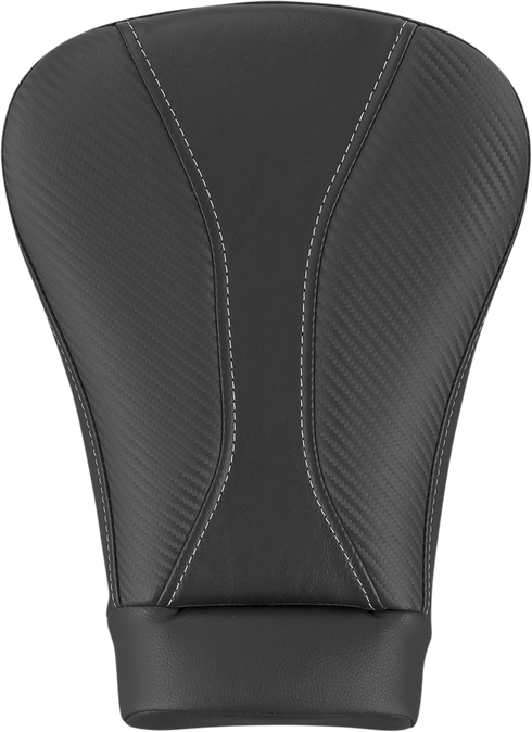 SADDLEMEN Dominator Pillion Pad - Sport - Black w/ Gray Stitching - FL '08-'25 808-07B-0242L