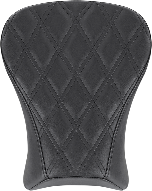 SADDLEMEN Renegade Pillion Pad - Touring - Lattice Stitched - Black - FLSB/FXLR '18-'24 818-29-012LS
