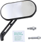 ARLEN NESS Mirror - Sidekick - Side View - Oval - Black - Right 510-002