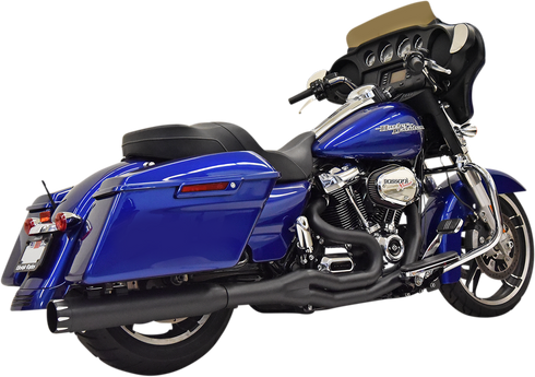 BASSANI XHAUST 2:1 High Horsepower Exhaust - Black 1F78TB