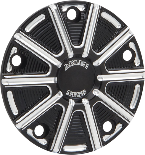 ARLEN NESS Points Cover - Black - Twin Cam 700-026