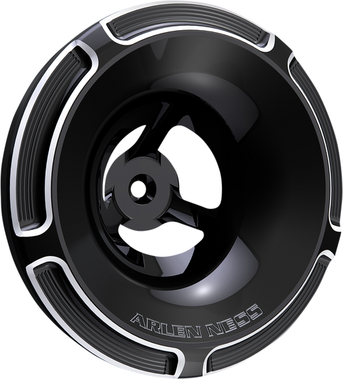 ARLEN NESS Velocity Air Cleaner Cover - Beveled - Chrome 601-003