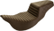 SADDLEMEN Step-Up Seat - Extended Reach - Front Tuck-n-Roll/Rear Lattice Stitch - Brown - FL '08-'24 808-07B-176BREX