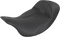 SADDLEMEN Dominator Seat - Low - Solo - Black w/ Gray Stitching - FL '08-'24 808-07B-0042L