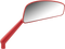 ARLEN NESS Mirror - Tearchop - Side View - Teardrop - Red - Right 510-019