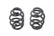 V-Twin Black 3 inch Seat Spring Set - 13-0474