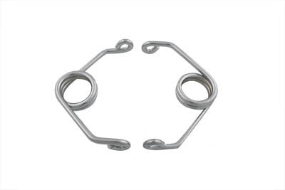 V-Twin Chrome 5 inch Hair Pin Spring Set - 13-0546