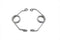 V-Twin Chrome 5 inch Hair Pin Spring Set - 13-0546