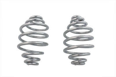 V-Twin Chrome 5 inch Seat Spring Set - 13-0548