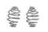 V-Twin Chrome 5 inch Seat Spring Set - 13-0548