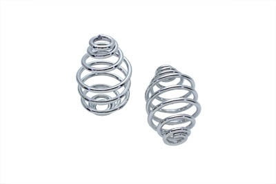 V-Twin Chrome 5 inch Seat Spring Set - 13-0548