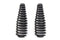 V-Twin Black 6 inch Seat Spring Set - 13-0659