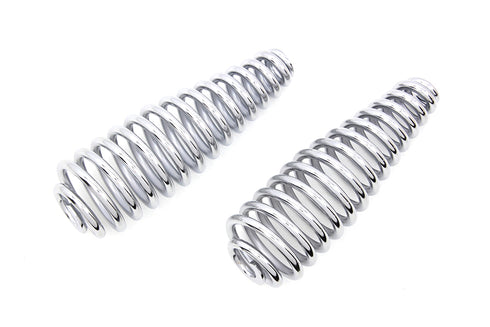 V-Twin Chrome 6 inch Seat Spring Set - 13-0661