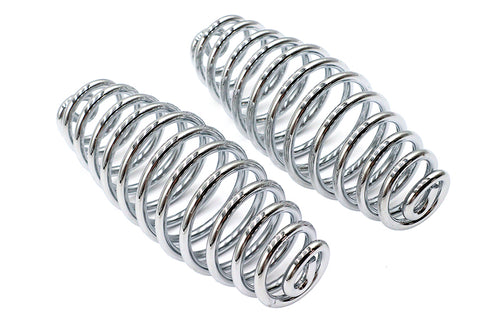 V-Twin Chrome 7-1/8 inch Seat Spring Set - 13-0741