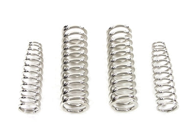 V-Twin Replica Spring Fork Spring Set Nickel Plated - 13-0787