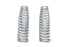 V-Twin Chrome Upper Spring Fork Springs - 13-0935