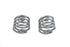 V-Twin Chrome 2 inch Seat Spring Set - 13-9236