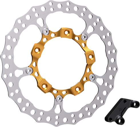 ARLEN NESS Rotor 14" - Front Left - Gold 300-002