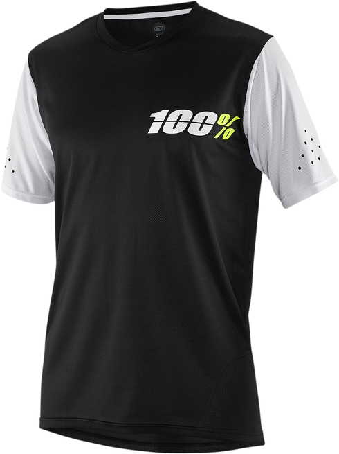 100% Ridecamp Short-Sleeve Jersey - Black - Small 41401-001-10