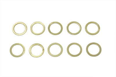 V-Twin Fuel Petcock Valve Rod Lower Brass Seal - 14-0153