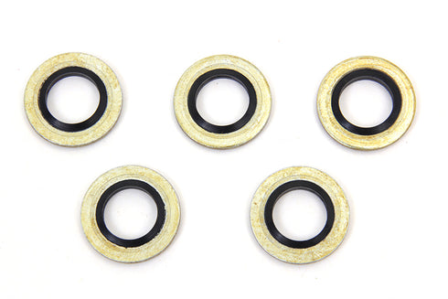 V-Twin Banjo Bolt Washer with O-Ring 10mm - 14-0568