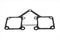 Gary Bang V-Twin Rocker Box Gaskets - 15-0113