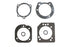 James James Air Cleaner Backing Plate Gasket Kit - 15-1388