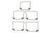 James James Rocker Cover Gasket - 15-1449