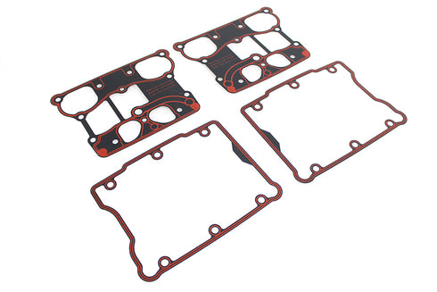 V-Twin Twin Cam Rocker Box Gasket Set - 15-1458