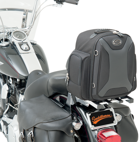 SADDLEMEN Sport Sissy Bar Bag - Black EX000689