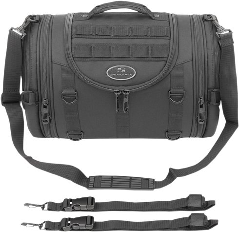 SADDLEMEN R1300LXE Tactical Roll Bag - Black EX000045A