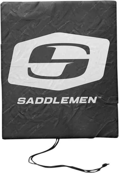 SADDLEMEN TR2300DE TL Sissy Bar Bag - Black EX000043S