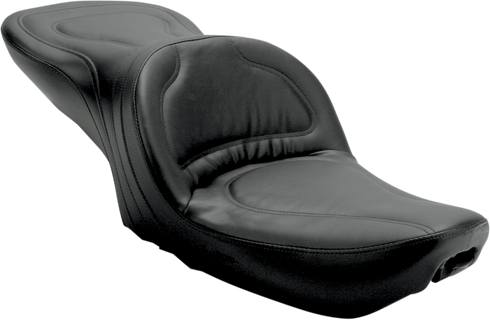 SADDLEMEN Seat - Explorer™ - Without Backrest - Stitched - Black - FXD '91-'95 8950JS