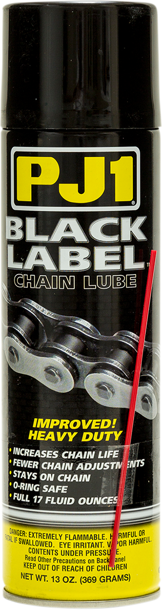PJ1/VHT Black Label Chain Lube - 13 oz. net wt. - Aerosol 1-20