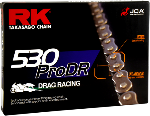 RK 530 ProDR - Drag Racing Chain - 170 Links 530PRODR-170