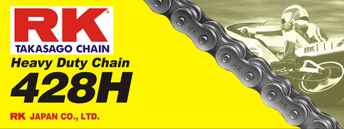 RK M428 - Standard Chain - 118 Links M428-118