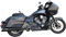 BASSANI XHAUST Exhaust Dual Challenger - Black 8H16SB