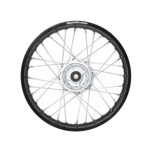 TB Wheel Assembly Set, HD Aluminum Rims BLACK, HD spokes – All KAWASAKI KLX110