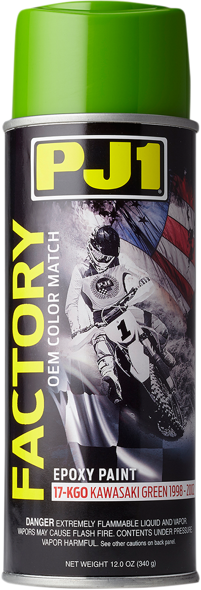 PJ1/VHT Factory Match Paint - Kawasaki Green '98-'02 - 12 oz. net wt. - Aerosol 17-KGO