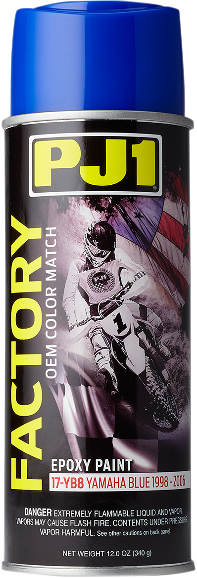 PJ1/VHT Factory Match Paint - Yamaha Blue '98-'06 - 12 oz. net wt. - Aerosol 17-YB8