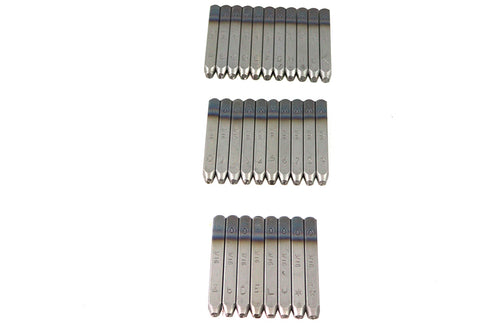 Motorshop Motor Number Stamp Set - 16-0423