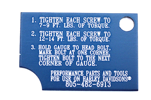 Jims Evolution Head Bolt Torque Gauge Tool - 16-0679