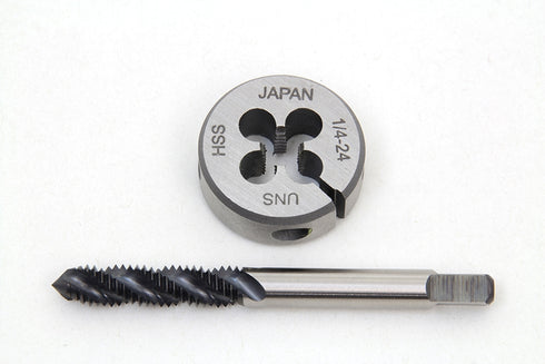 Motorshop 1/4 x 24 inch Tap and Die Tool Set - 16-1263