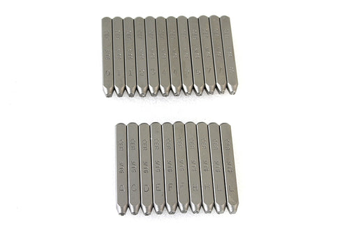Motorshop Motor Number Stamp Set - 16-1264