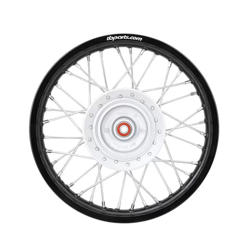 TB Wheel Assembly Set, HD Aluminum Black Rims, HD Spokes – All hONDA CRF110