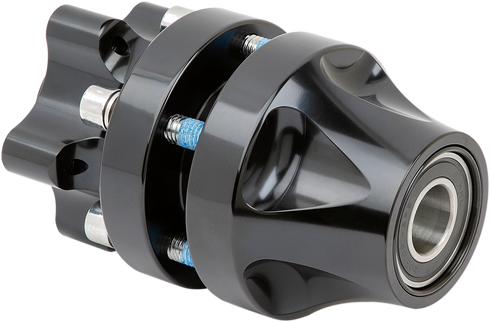 ARLEN NESS Hub - Cartridge - Front/Single Disc - Black - '08-'25 Touring/Trike 71-602